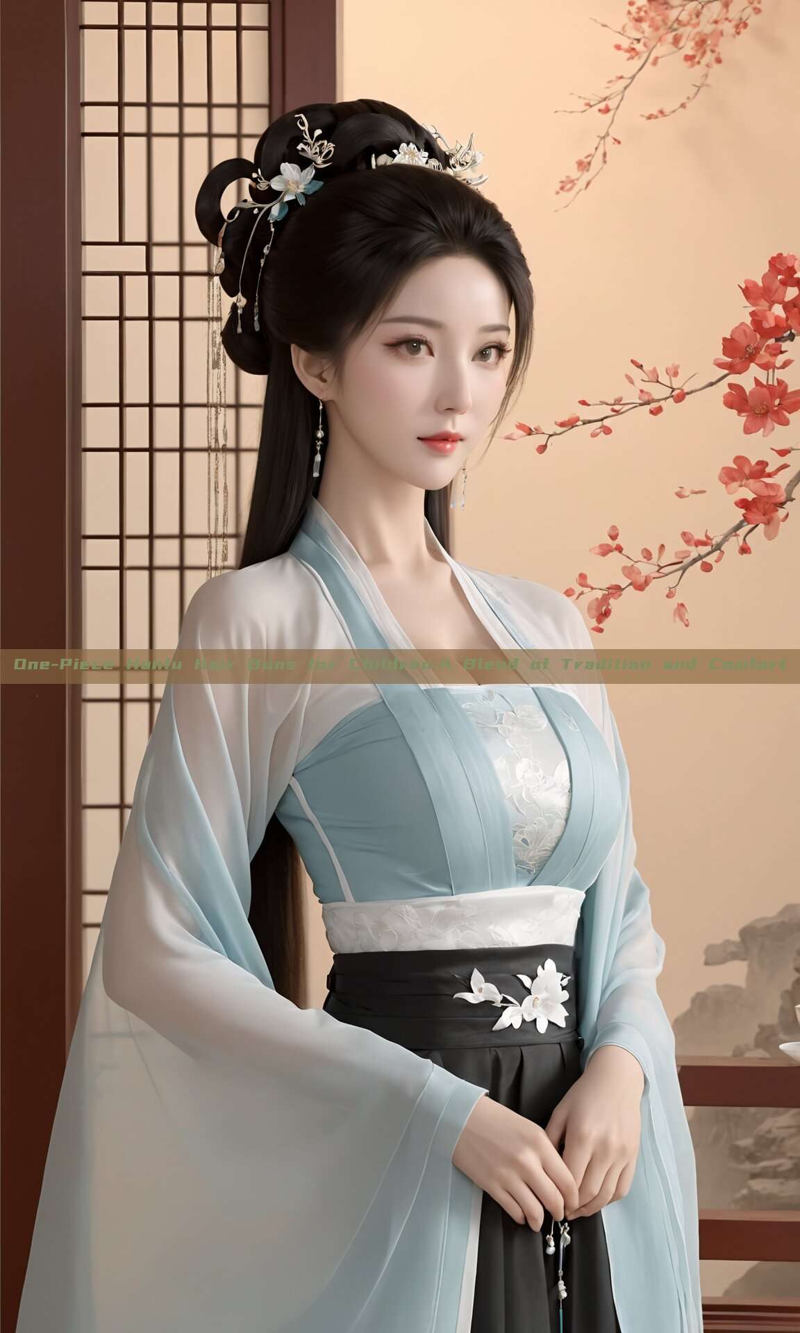 One-Piece Hanfu Hair Buns for Children:A Blend of Tradition and Comfort One-Piece Hanfu Hair Buns for Children:A Blend of Tradition and Comfort