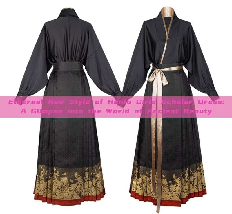 Ethereal New Style of Hanfu Girls Scholar Dress:A Glimpse into the World of Ancient Beauty Ethereal New Style of Hanfu Girls Scholar Dress:A Glimpse into the World of Ancient Beauty