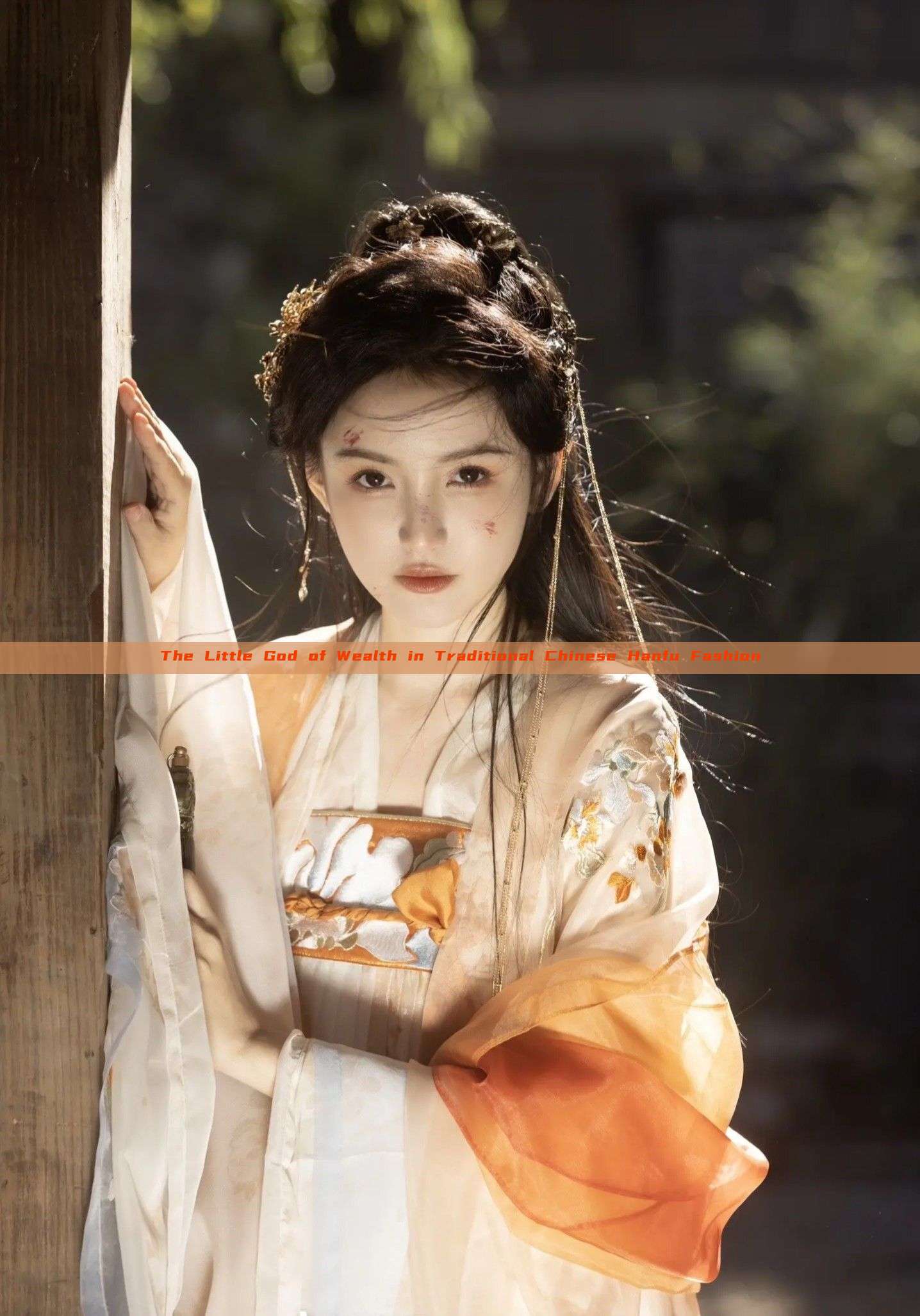 The Little God of Wealth in Traditional Chinese Hanfu Fashion The Little God of Wealth in Traditional Chinese Hanfu Fashion