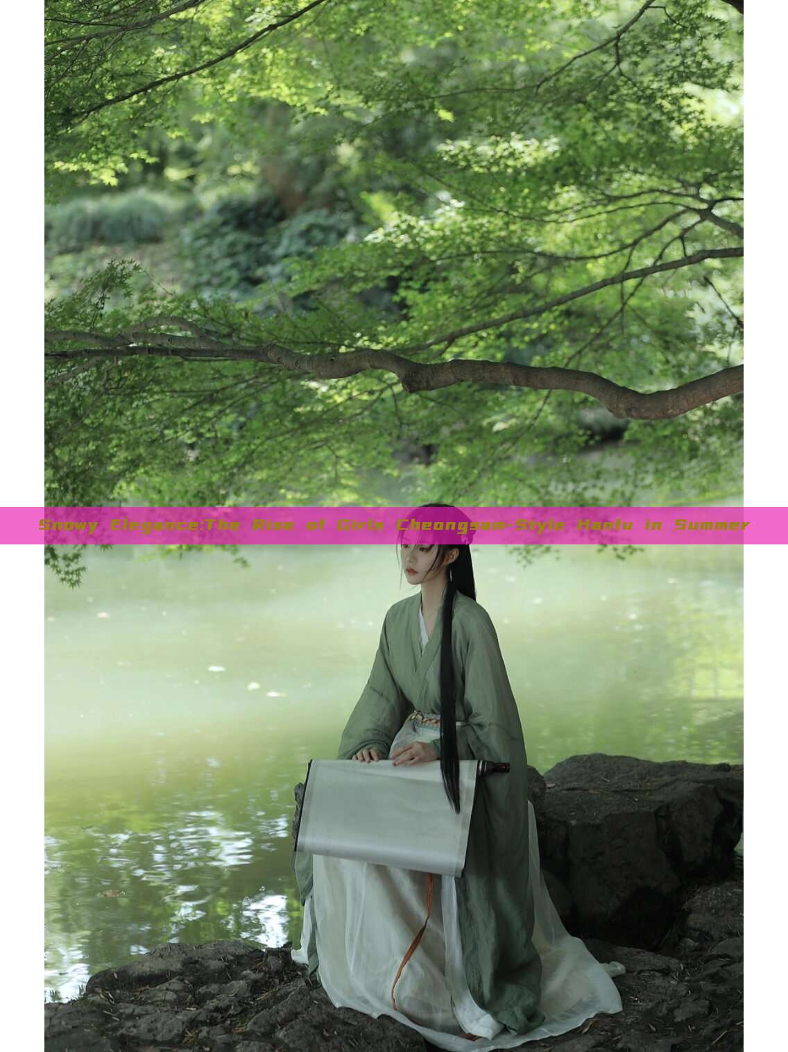 Snowy Elegance:The Rise of Girls Cheongsam-Style Hanfu in Summer Snowy Elegance:The Rise of Girls Cheongsam-Style Hanfu in Summer