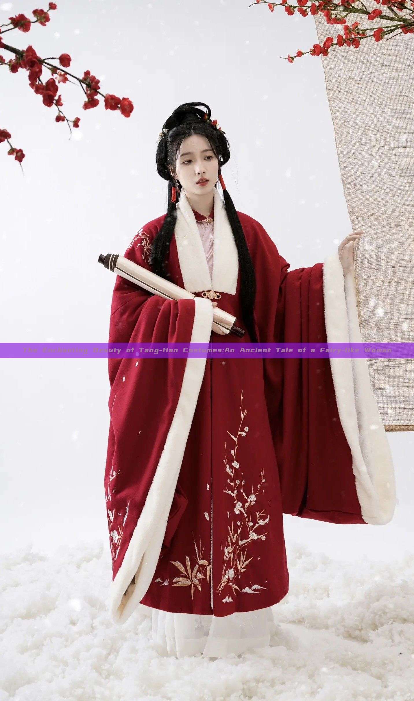 The Enchanting Beauty of Tang-Han Costumes:An Ancient Tale of a Fairy-like Woman