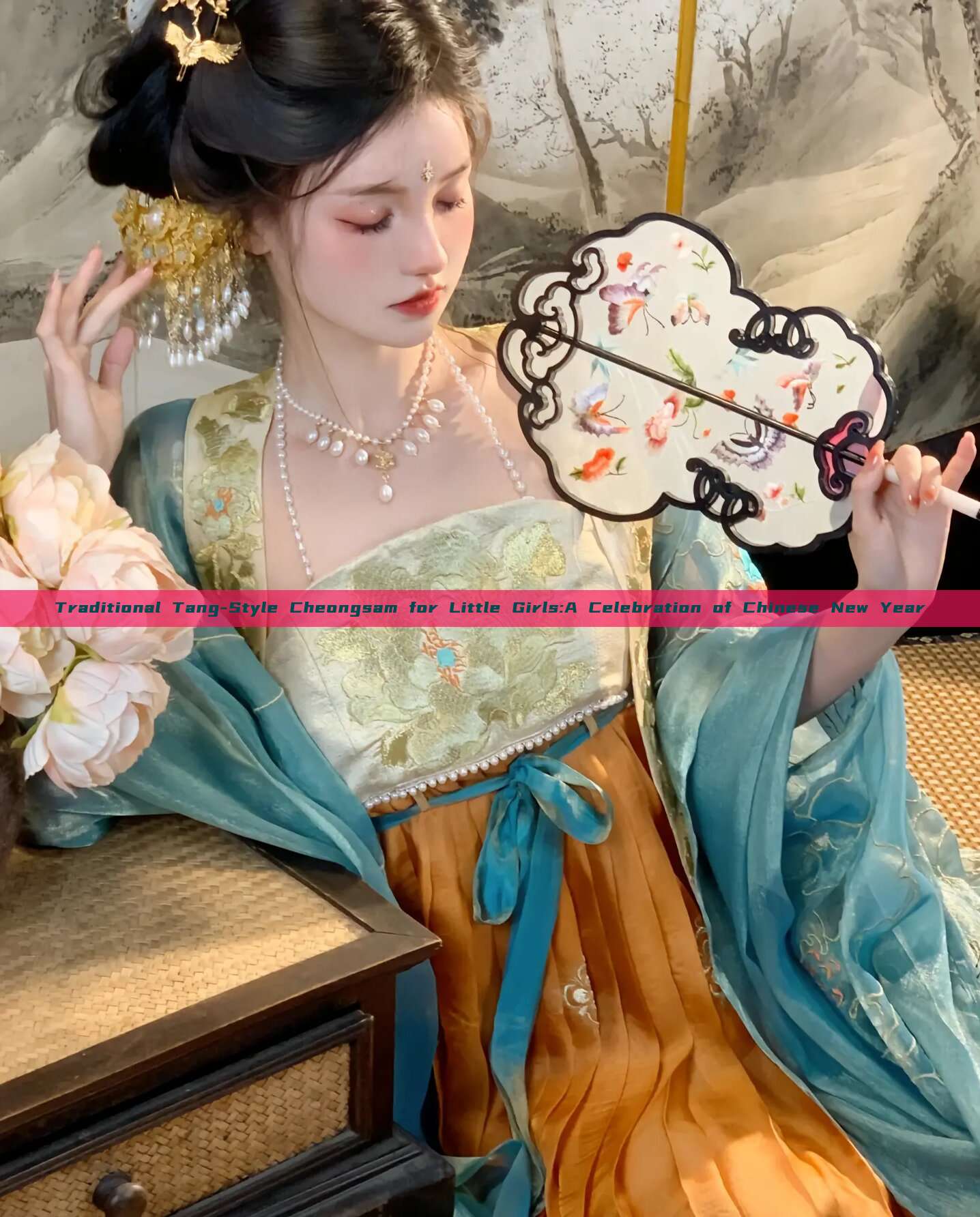 Traditional Tang-Style Cheongsam for Little Girls:A Celebration of Chinese New Year Traditional Tang-Style Cheongsam for Little Girls:A Celebration of Chinese New Year