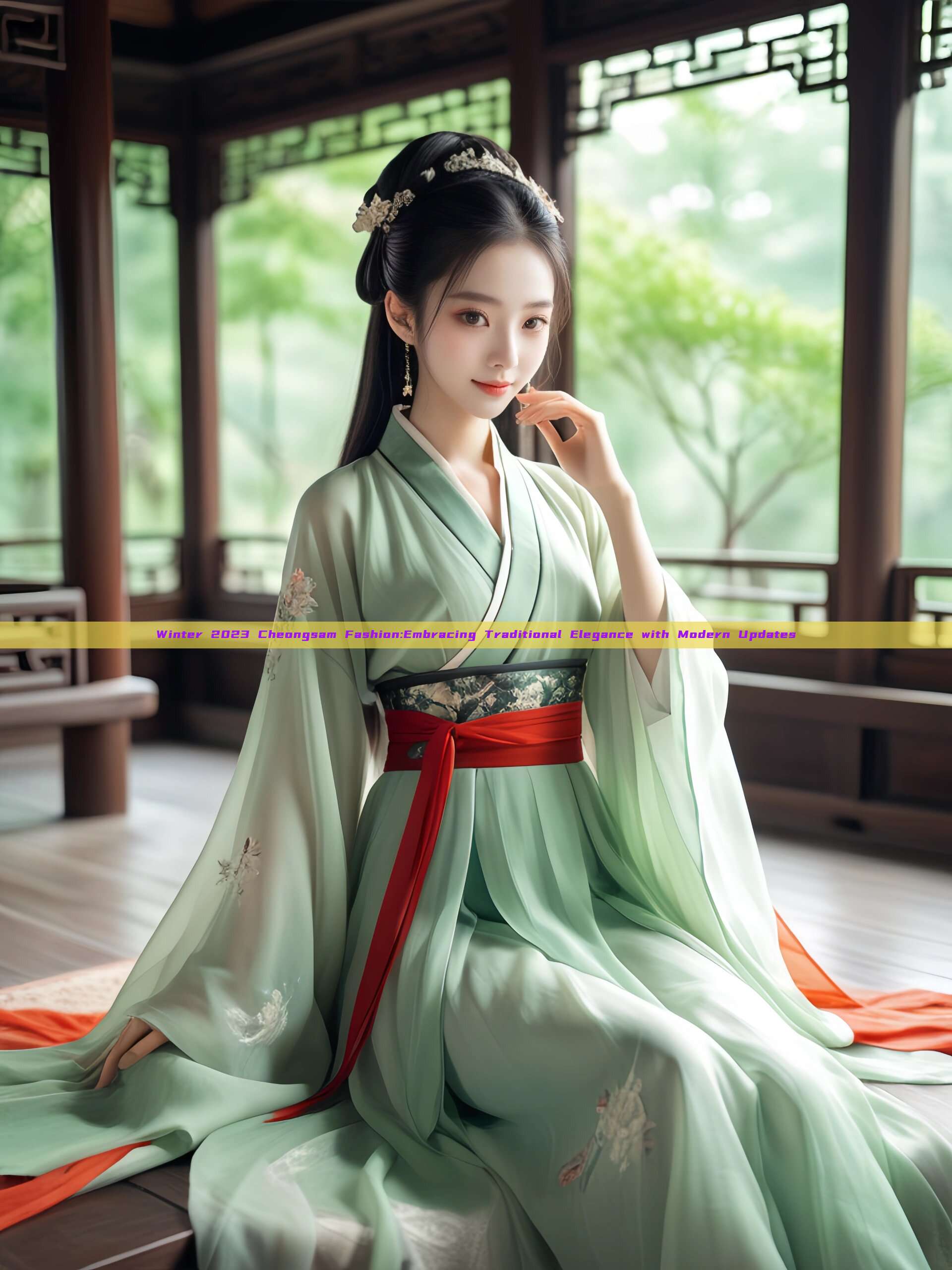 Winter 2023 Cheongsam Fashion:Embracing Traditional Elegance with Modern Updates Winter 2023 Cheongsam Fashion:Embracing Traditional Elegance with Modern Updates