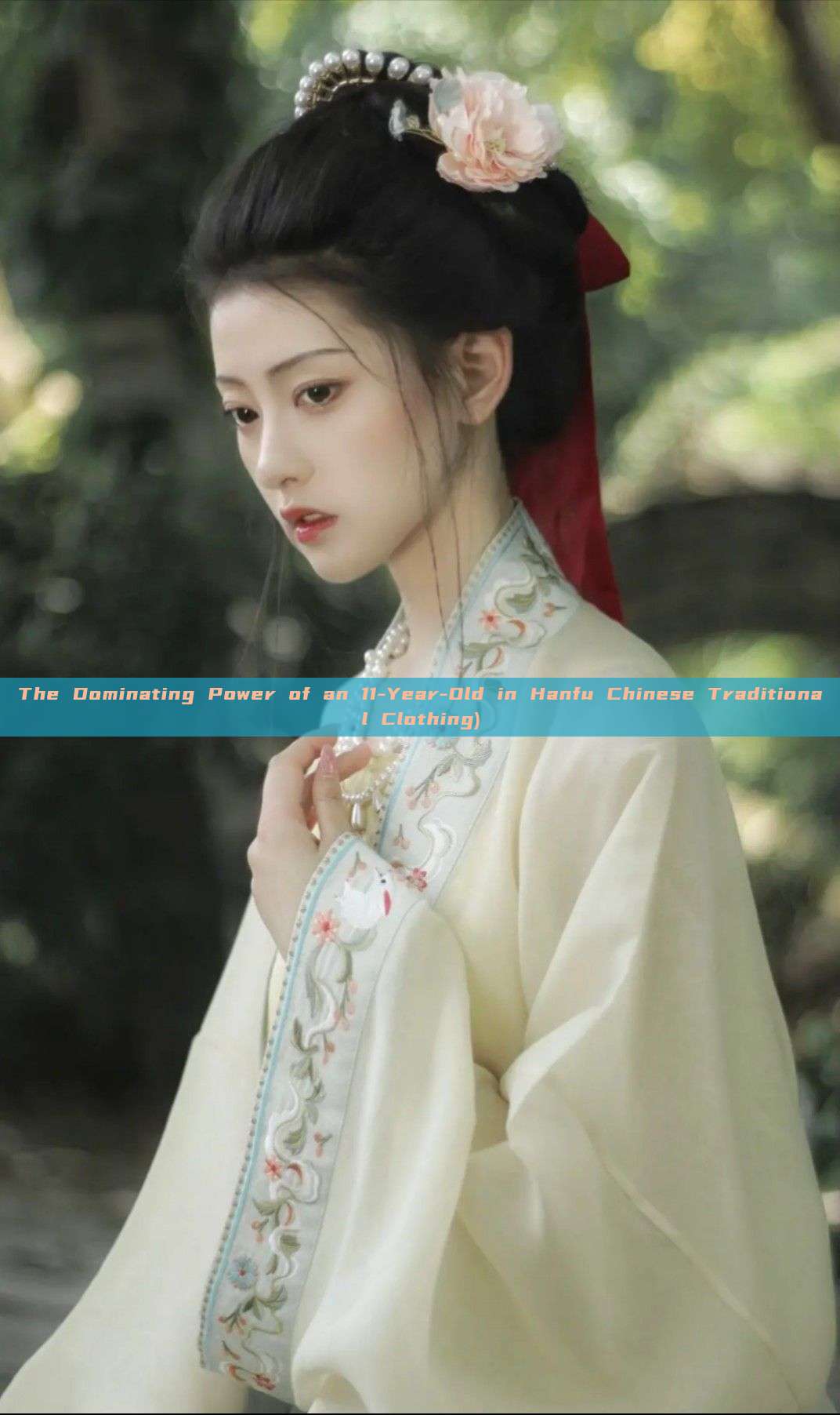 The Dominating Power of an 11-Year-Old in Hanfu Chinese Traditional Clothing) The Dominating Power of an 11-Year-Old in Hanfu Chinese Traditional Clothing)