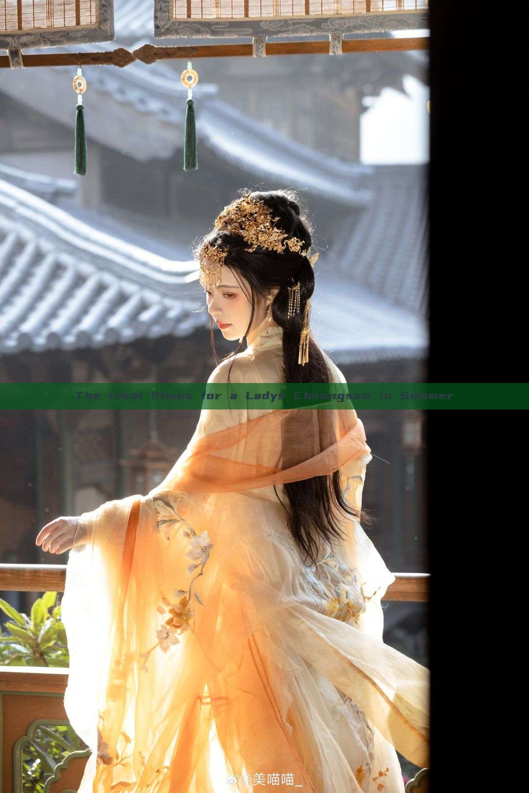 The Ideal Shoes for a Ladys Cheongsam in Summer The Ideal Shoes for a Ladys Cheongsam in Summer