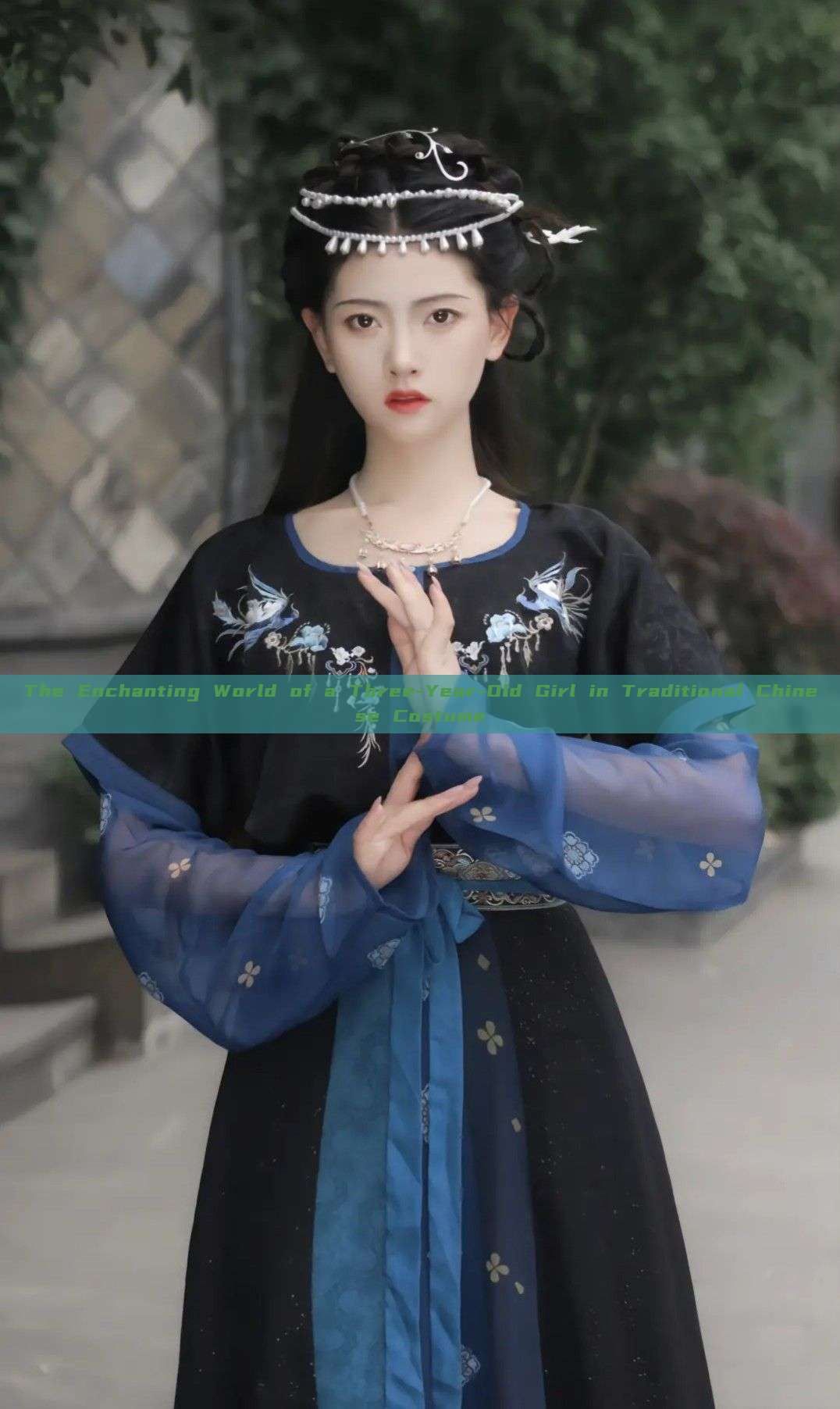 The Enchanting World of a Three-Year-Old Girl in Traditional Chinese Costume The Enchanting World of a Three-Year-Old Girl in Traditional Chinese Costume