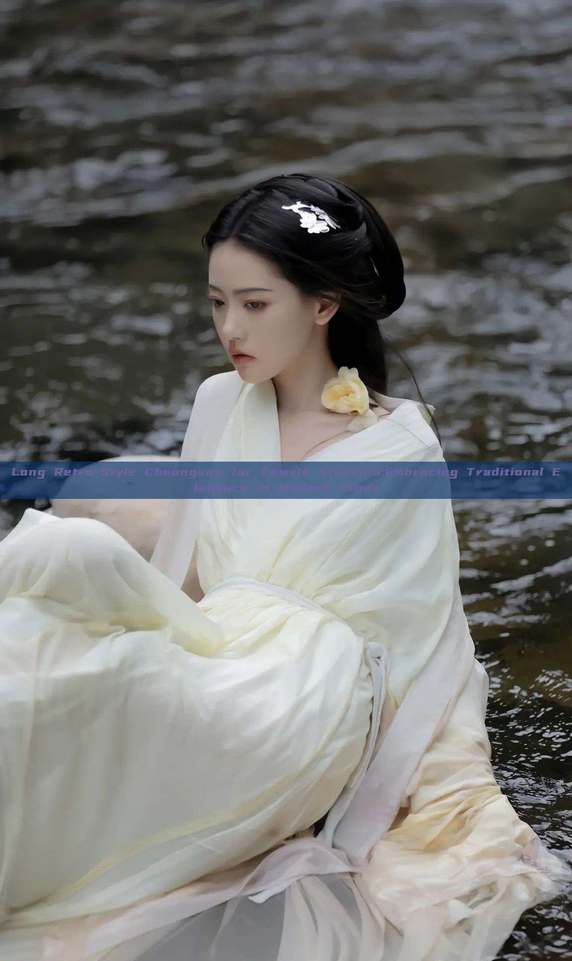 Long Retro-Style Cheongsam for Female Students:Embracing Traditional Elegance in Modern Times Long Retro-Style Cheongsam for Female Students:Embracing Traditional Elegance in Modern Times
