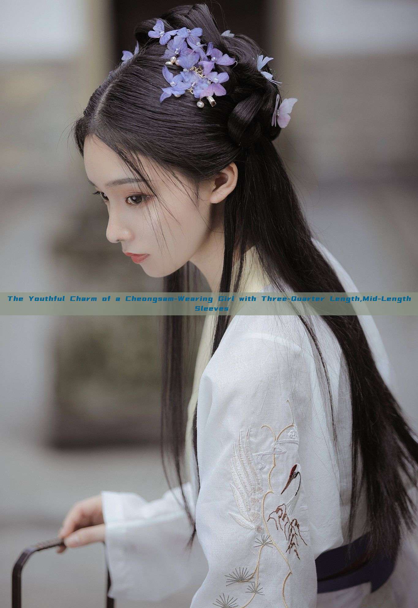 The Youthful Charm of a Cheongsam-Wearing Girl with Three-Quarter Length,Mid-Length Sleeves The Youthful Charm of a Cheongsam-Wearing Girl with Three-Quarter Length,Mid-Length Sleeves