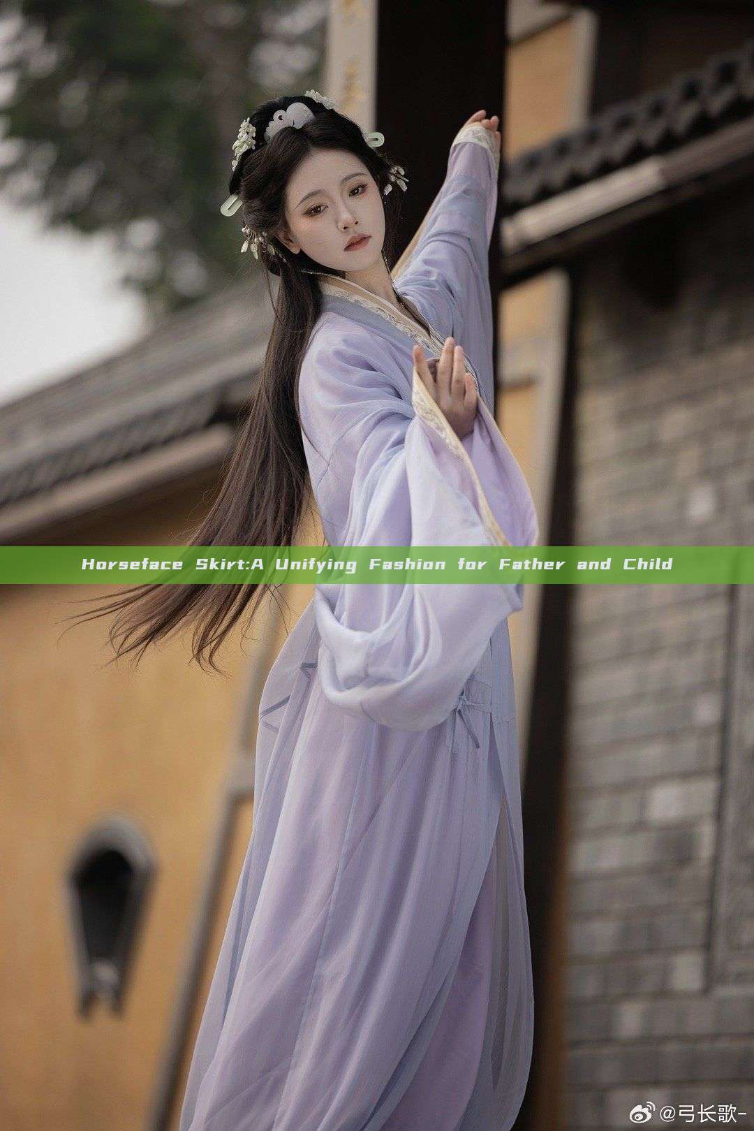Horseface Skirt:A Unifying Fashion for Father and Child Horseface Skirt:A Unifying Fashion for Father and Child
