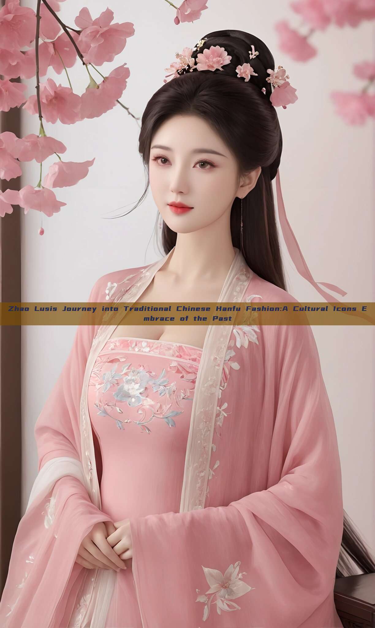 Zhao Lusis Journey into Traditional Chinese Hanfu Fashion:A Cultural Icons Embrace of the Past Zhao Lusis Journey into Traditional Chinese Hanfu Fashion:A Cultural Icons Embrace of the Past