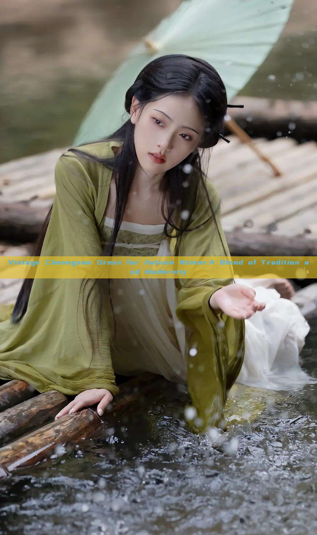 Vintage Cheongsam Dress for Autumn Winter:A Blend of Tradition and Modernity Vintage Cheongsam Dress for Autumn Winter:A Blend of Tradition and Modernity
