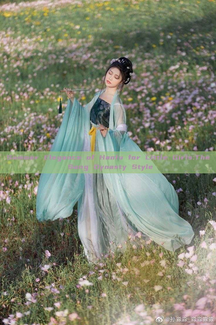 Summer Elegance of Hanfu for Little Girls:The Song Dynasty Style Summer Elegance of Hanfu for Little Girls:The Song Dynasty Style
