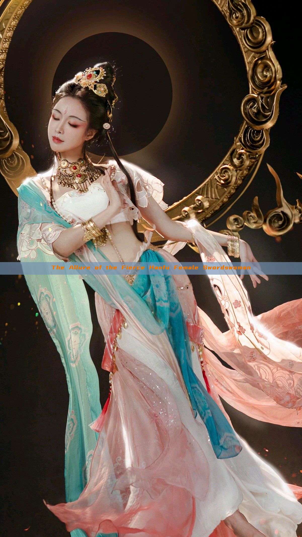 The Allure of the Fierce Hanfu Female Swordswoman