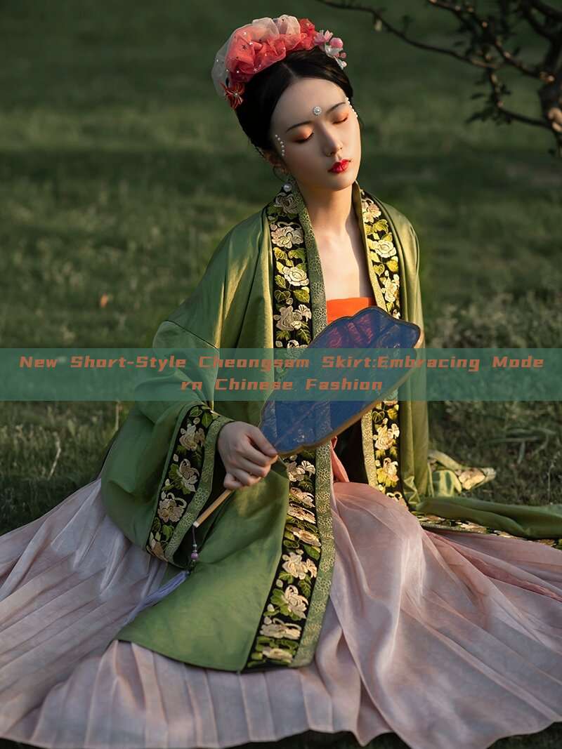 New Short-Style Cheongsam Skirt:Embracing Modern Chinese Fashion New Short-Style Cheongsam Skirt:Embracing Modern Chinese Fashion