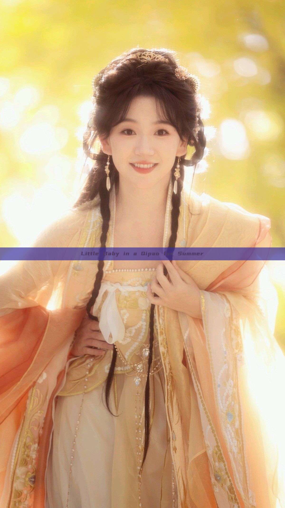 Little Baby in a Qipao for Summer Little Baby in a Qipao for Summer