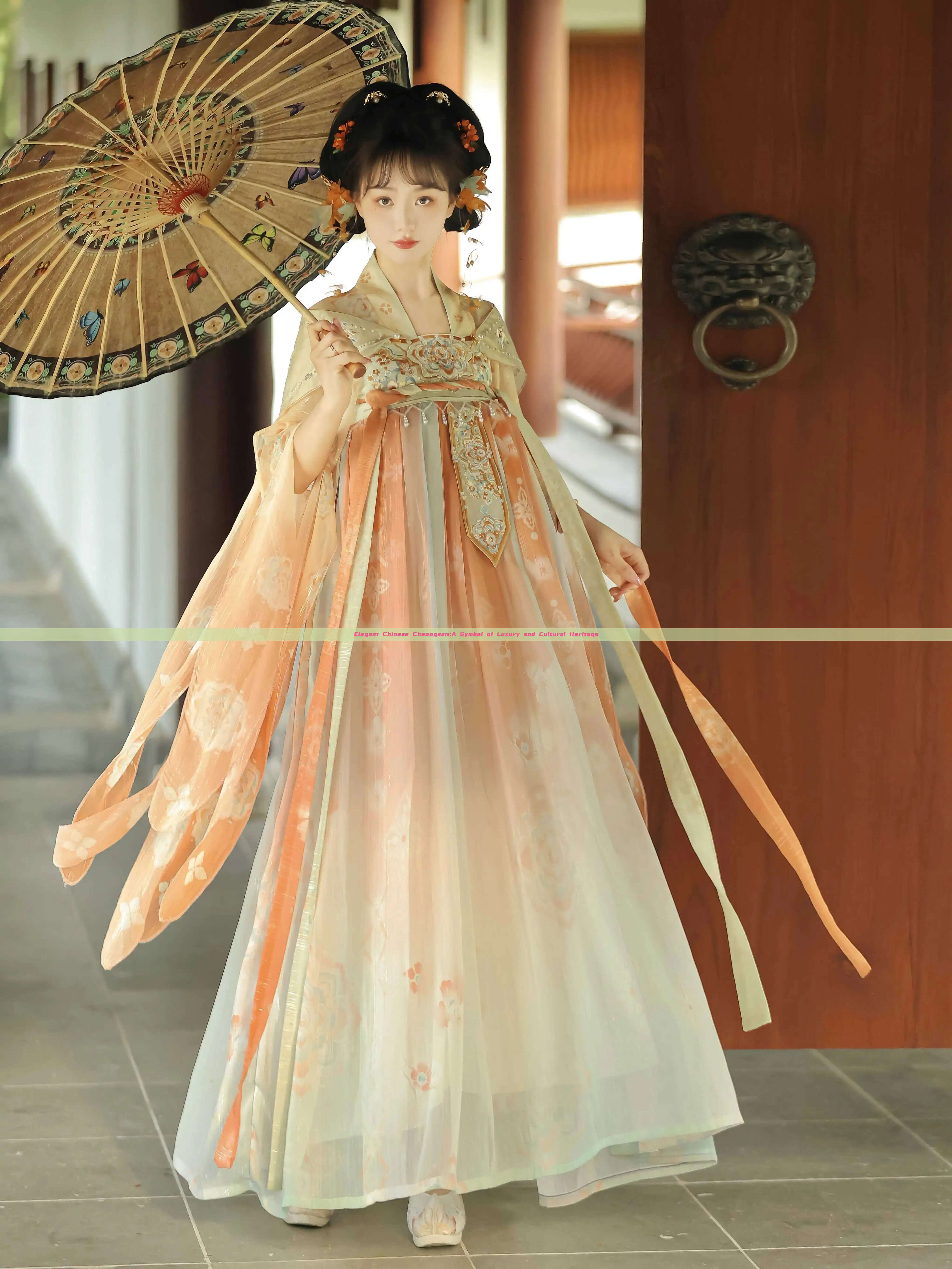 Elegant Chinese Cheongsam:A Symbol of Luxury and Cultural Heritage