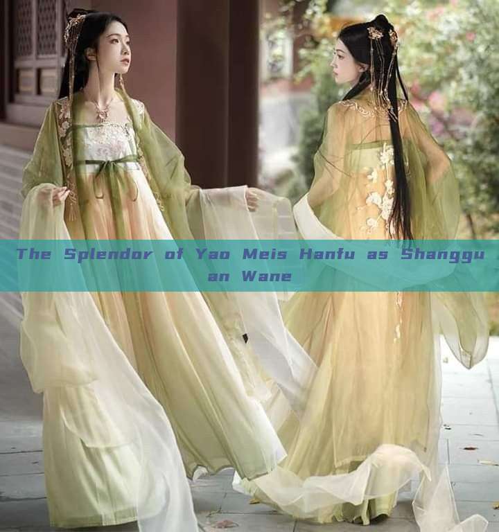 The Splendor of Yao Meis Hanfu as Shangguan Wane The Splendor of Yao Meis Hanfu as Shangguan Wane