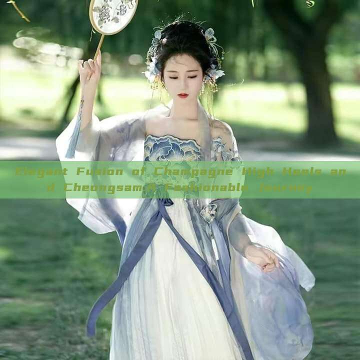 Elegant Fusion of Champagne High Heels and Cheongsam:A Fashionable Journey Elegant Fusion of Champagne High Heels and Cheongsam:A Fashionable Journey
