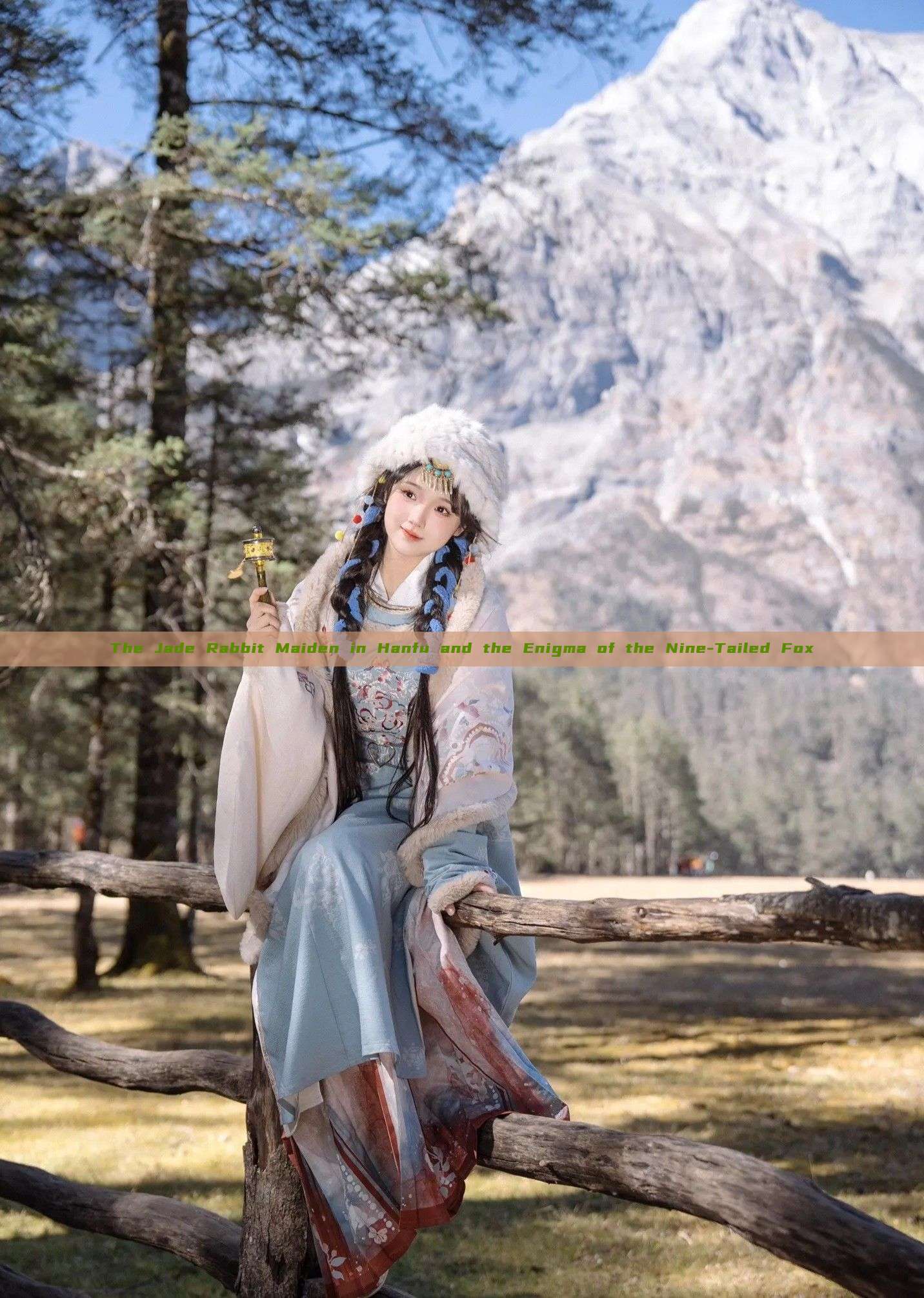 The Jade Rabbit Maiden in Hanfu and the Enigma of the Nine-Tailed Fox The Jade Rabbit Maiden in Hanfu and the Enigma of the Nine-Tailed Fox