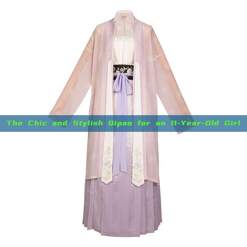 The Chic and Stylish Qipao for an 11-Year-Old Girl The Chic and Stylish Qipao for an 11-Year-Old Girl