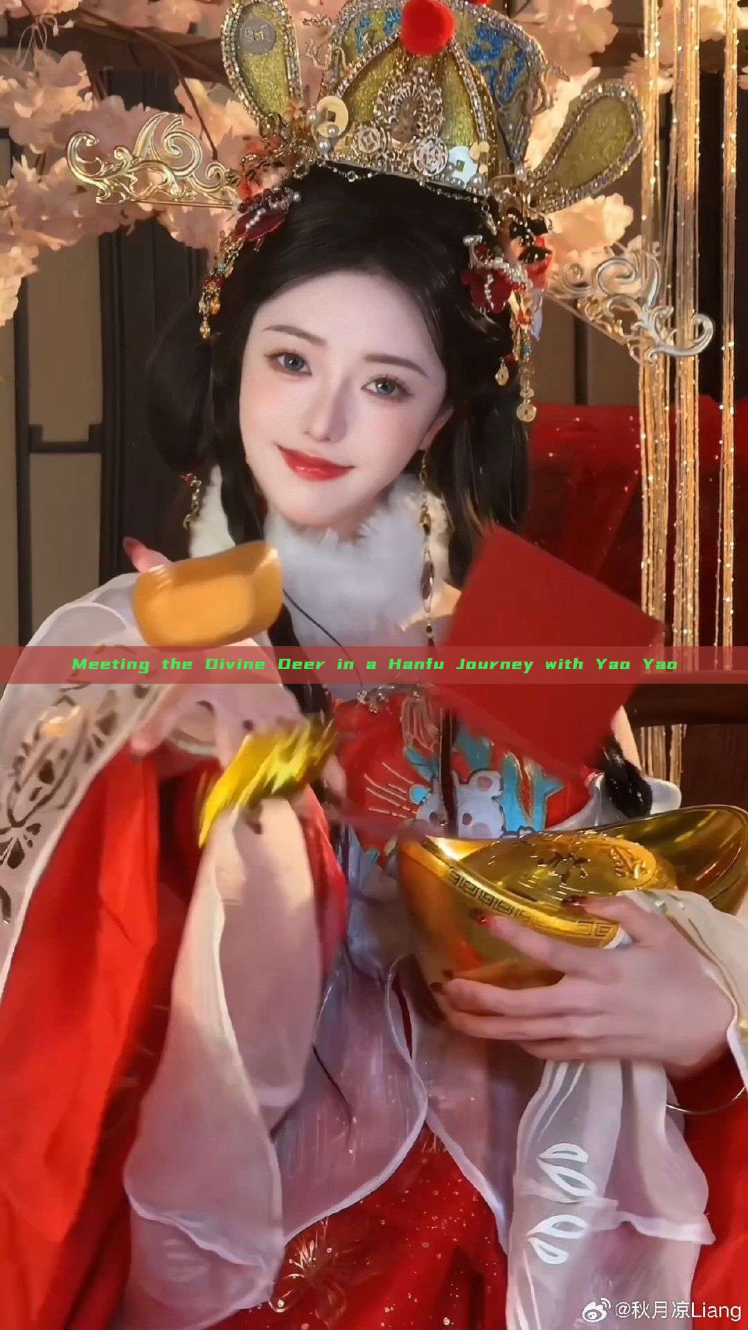 Meeting the Divine Deer in a Hanfu Journey with Yao Yao Meeting the Divine Deer in a Hanfu Journey with Yao Yao