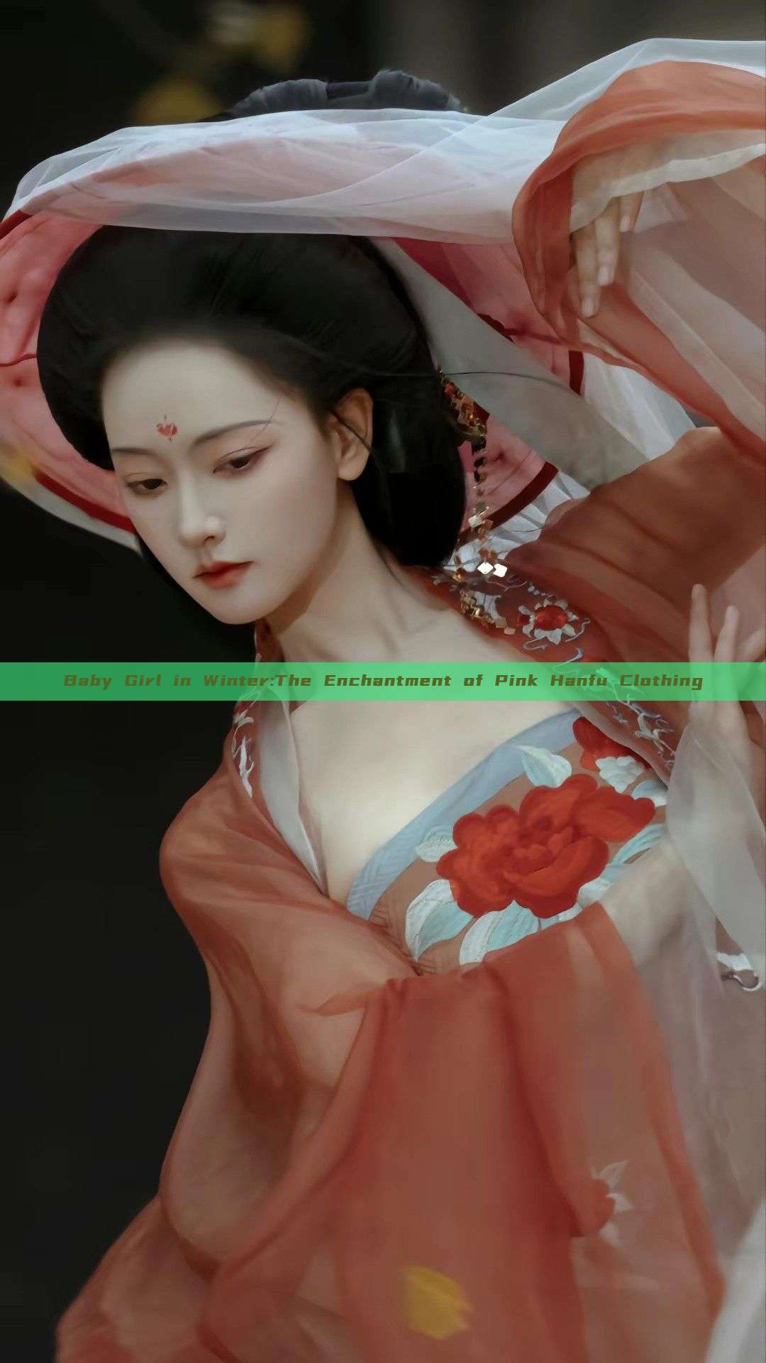 Baby Girl in Winter:The Enchantment of Pink Hanfu Clothing Baby Girl in Winter:The Enchantment of Pink Hanfu Clothing