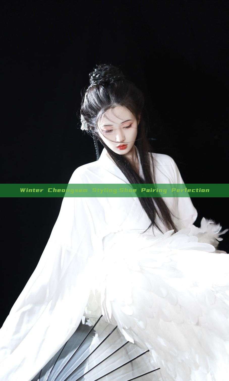 Winter Cheongsam Styling:Shoe Pairing Perfection Winter Cheongsam Styling:Shoe Pairing Perfection