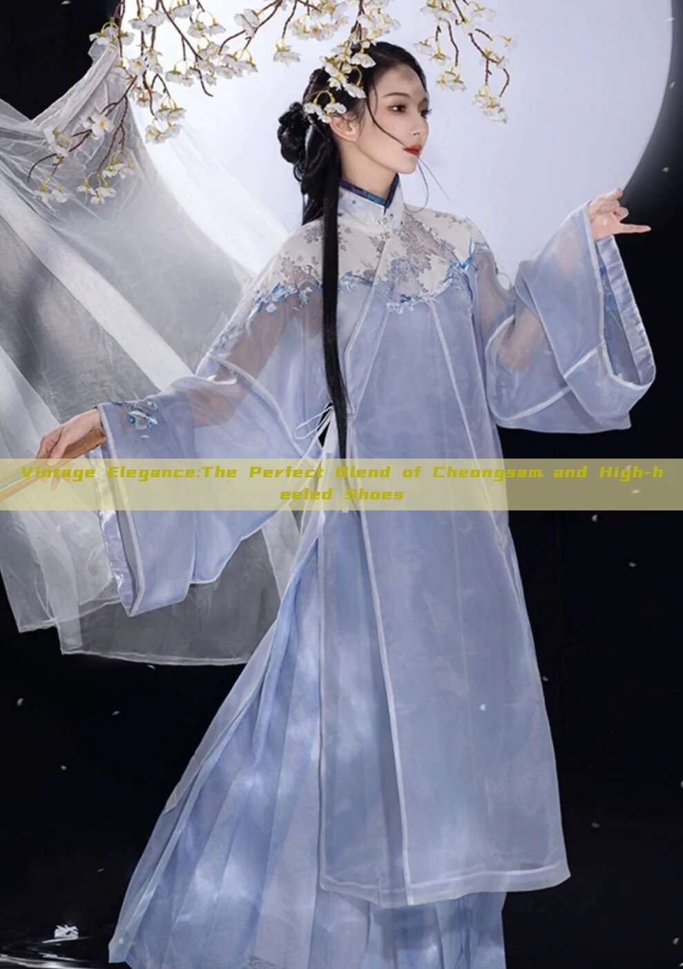 Vintage Elegance:The Perfect Blend of Cheongsam and High-heeled Shoes Vintage Elegance:The Perfect Blend of Cheongsam and High-heeled Shoes