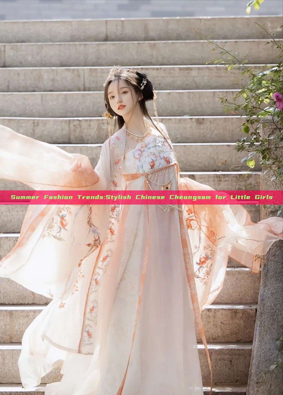 Summer Fashion Trends:Stylish Chinese Cheongsam for Little Girls Summer Fashion Trends:Stylish Chinese Cheongsam for Little Girls
