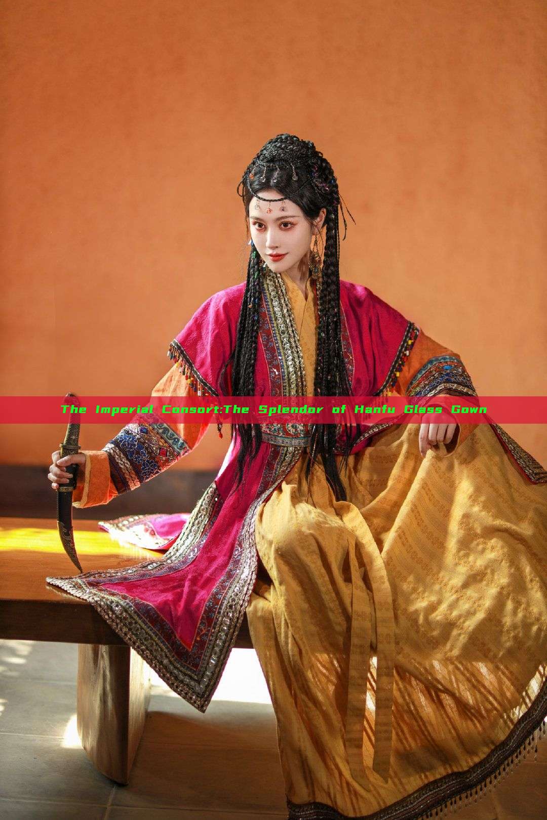 The Imperial Consort:The Splendor of Hanfu Glass Gown The Imperial Consort:The Splendor of Hanfu Glass Gown
