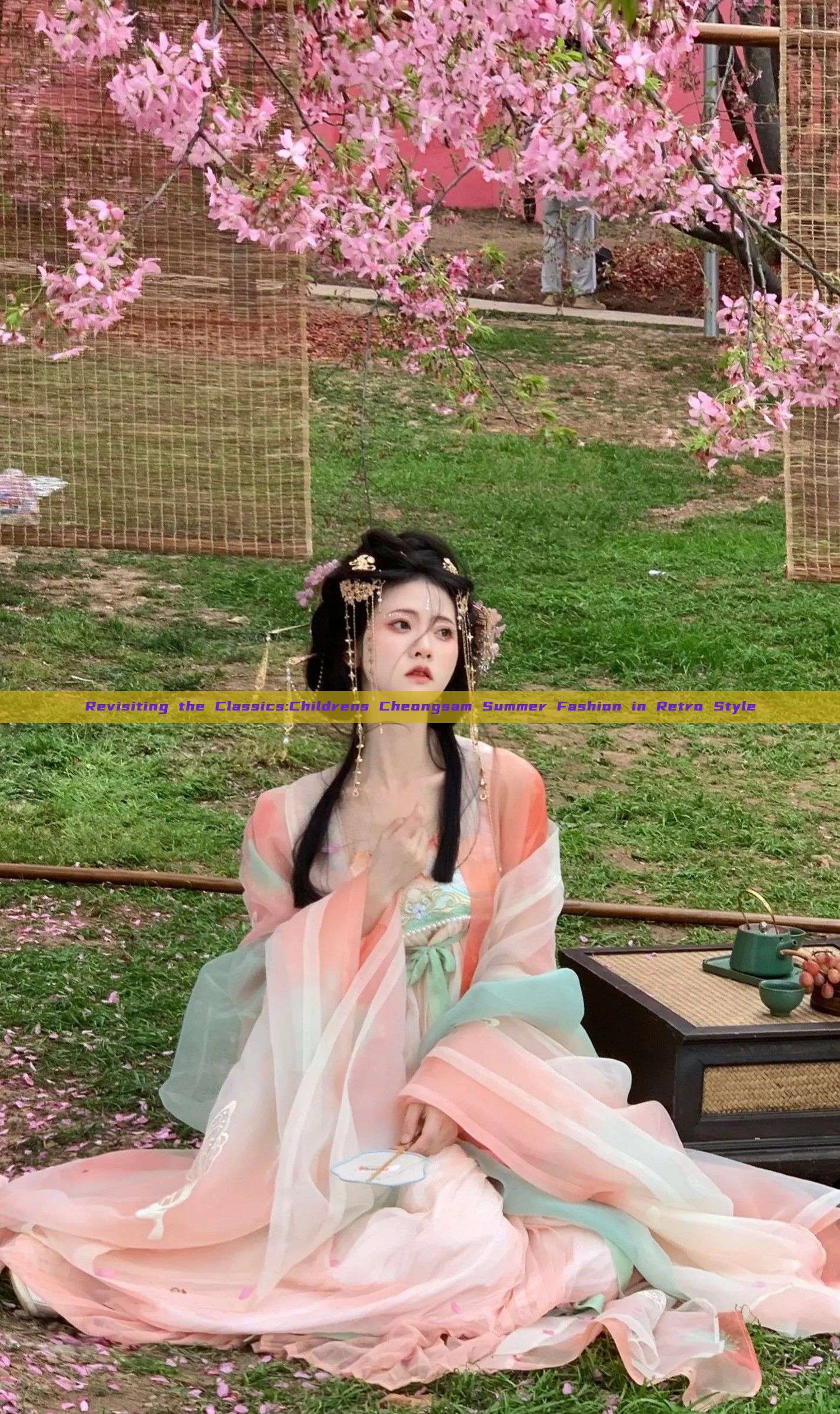 Revisiting the Classics:Childrens Cheongsam Summer Fashion in Retro Style Revisiting the Classics:Childrens Cheongsam Summer Fashion in Retro Style