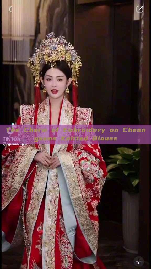 The Charm of Embroidery on Cheongsams Knitted Blouse The Charm of Embroidery on Cheongsams Knitted Blouse