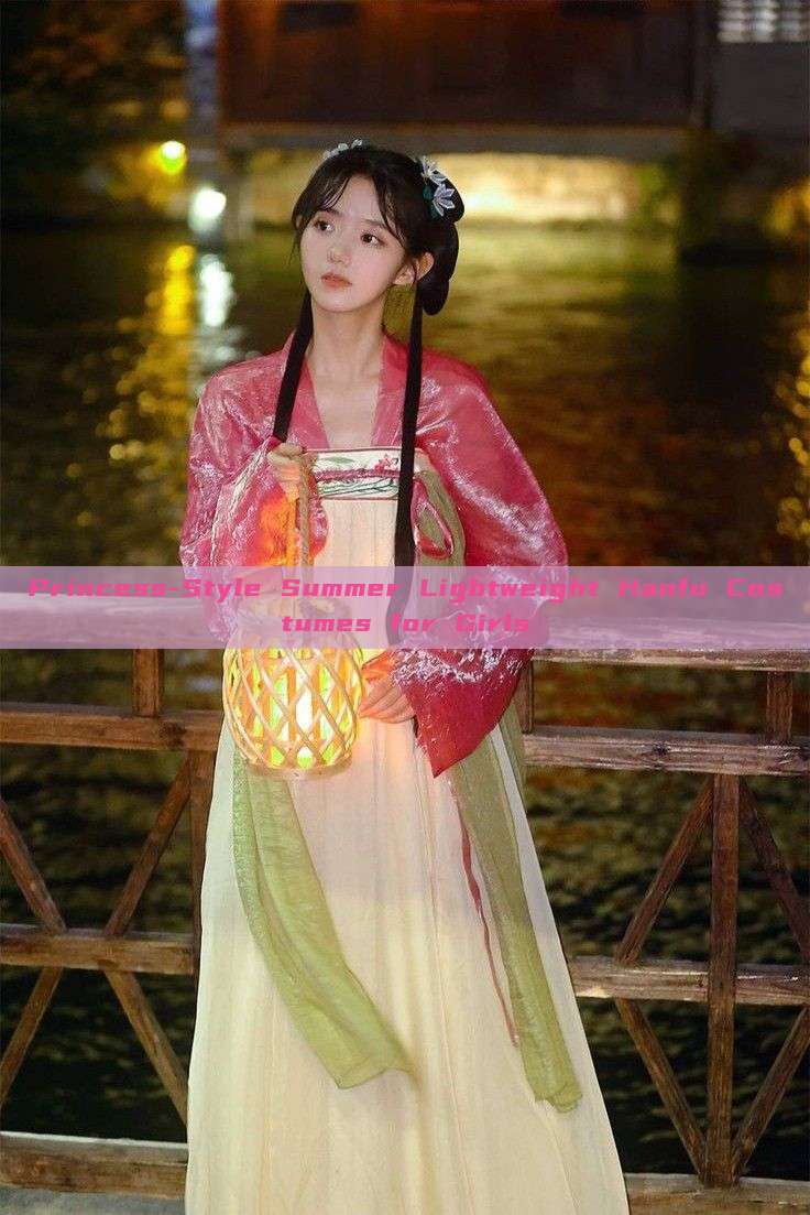 Princess-Style Summer Lightweight Hanfu Costumes for Girls Princess-Style Summer Lightweight Hanfu Costumes for Girls