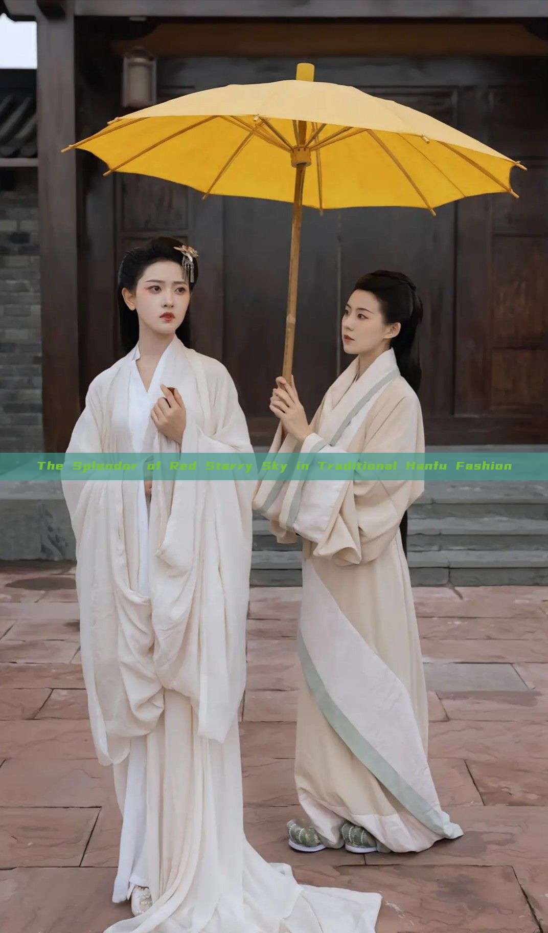The Splendor of Red Starry Sky in Traditional Hanfu Fashion The Splendor of Red Starry Sky in Traditional Hanfu Fashion