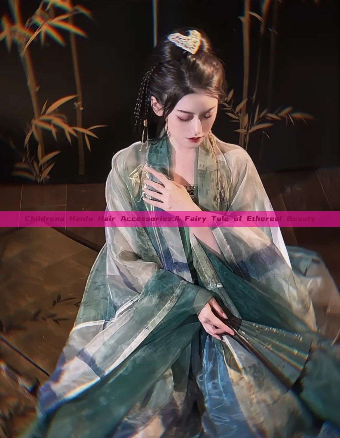 Childrens Hanfu Hair Accessories:A Fairy Tale of Ethereal Beauty Childrens Hanfu Hair Accessories:A Fairy Tale of Ethereal Beauty
