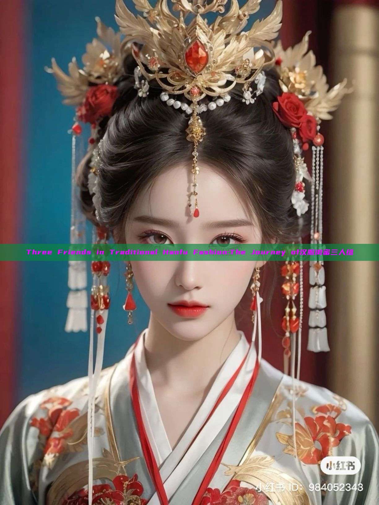 Three Friends in Traditional Hanfu Fashion:The Journey of汉服闺蜜三人组 Three Friends in Traditional Hanfu Fashion:The Journey of汉服闺蜜三人组