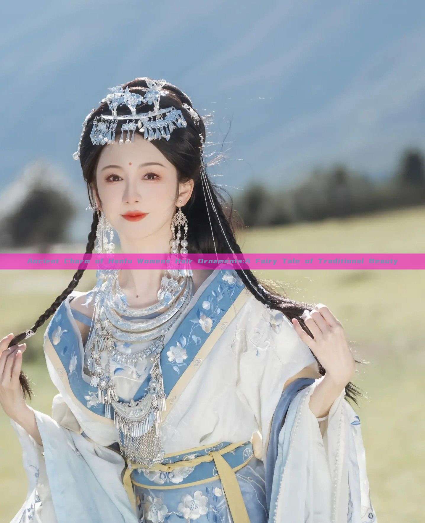 Ancient Charm of Hanfu Womens Hair Ornaments:A Fairy Tale of Traditional Beauty