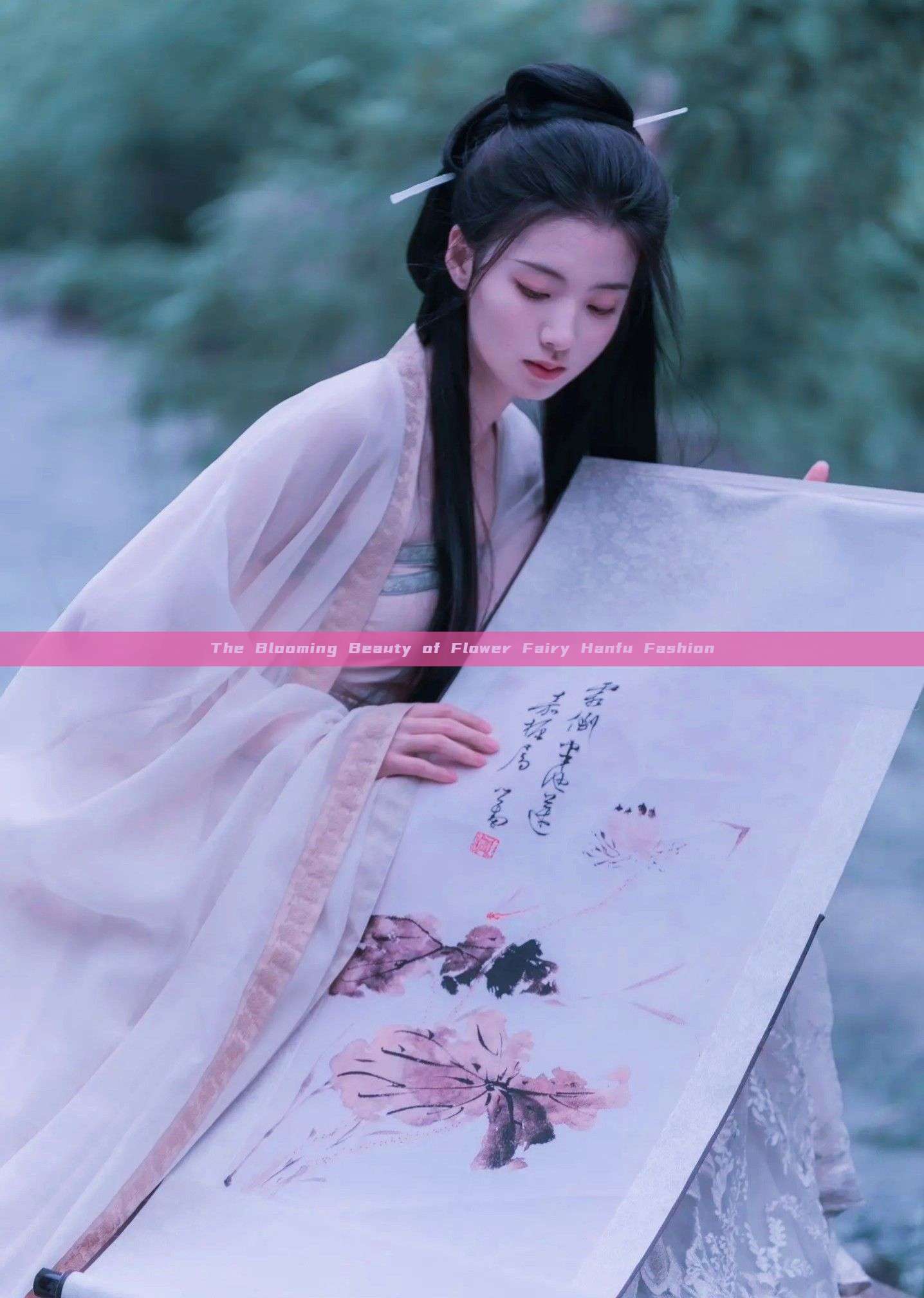 The Blooming Beauty of Flower Fairy Hanfu Fashion The Blooming Beauty of Flower Fairy Hanfu Fashion