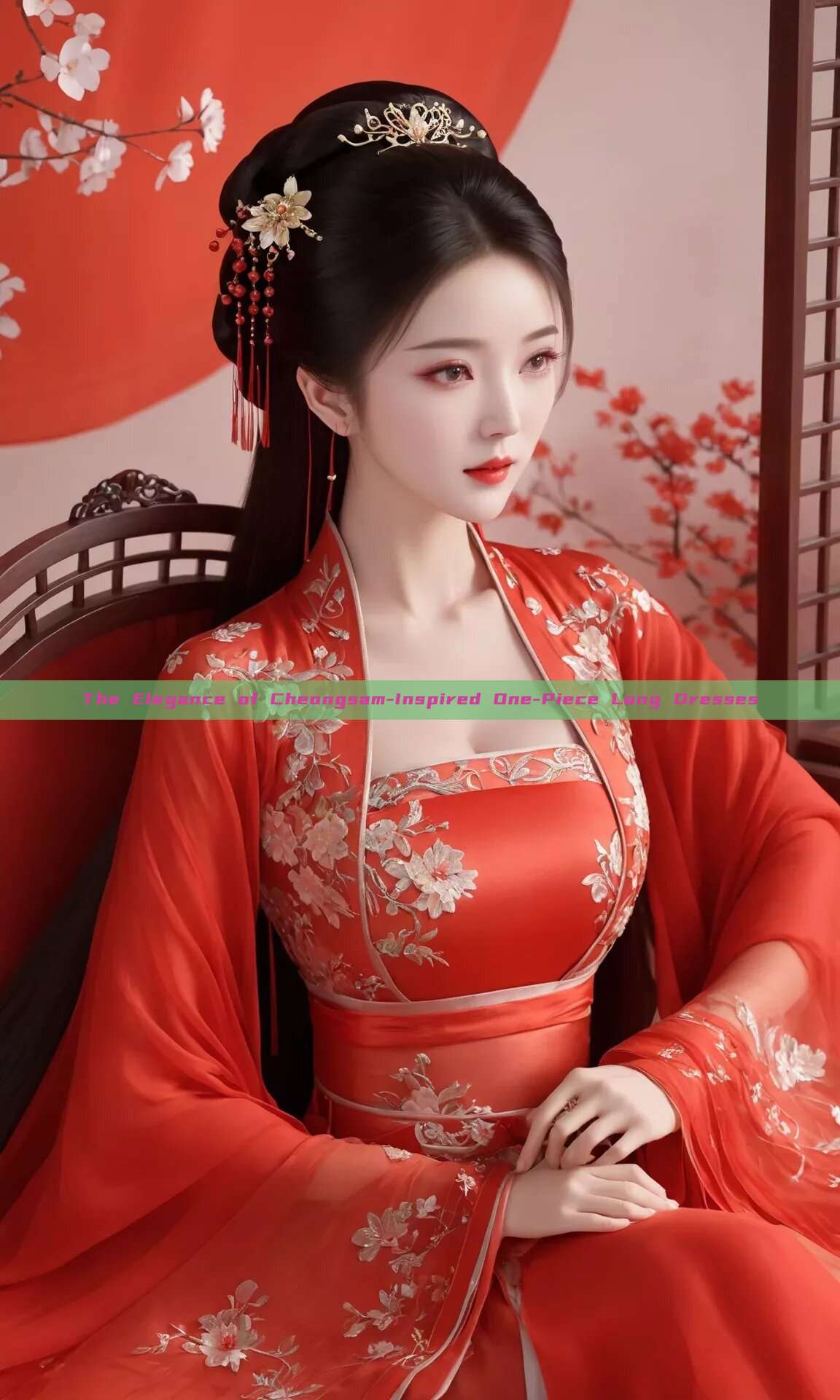 The Elegance of Cheongsam-Inspired One-Piece Long Dresses The Elegance of Cheongsam-Inspired One-Piece Long Dresses