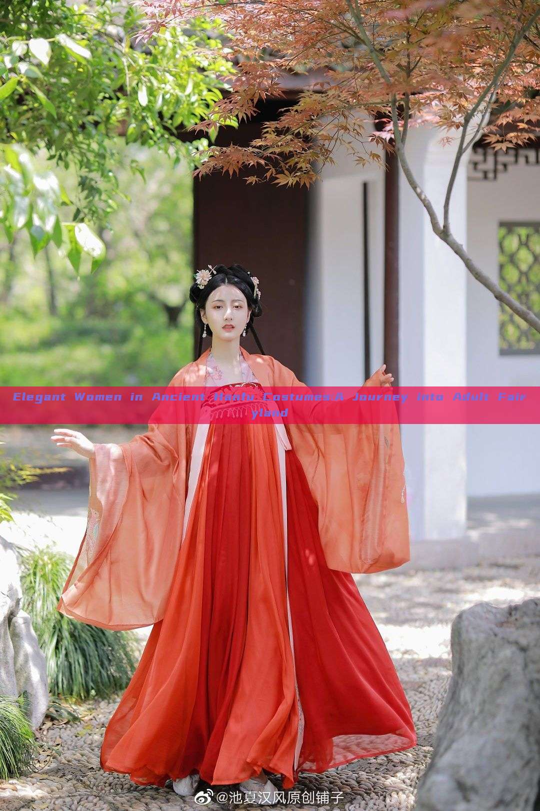 Elegant Women in Ancient Hanfu Costumes:A Journey into Adult Fairyland Elegant Women in Ancient Hanfu Costumes:A Journey into Adult Fairyland