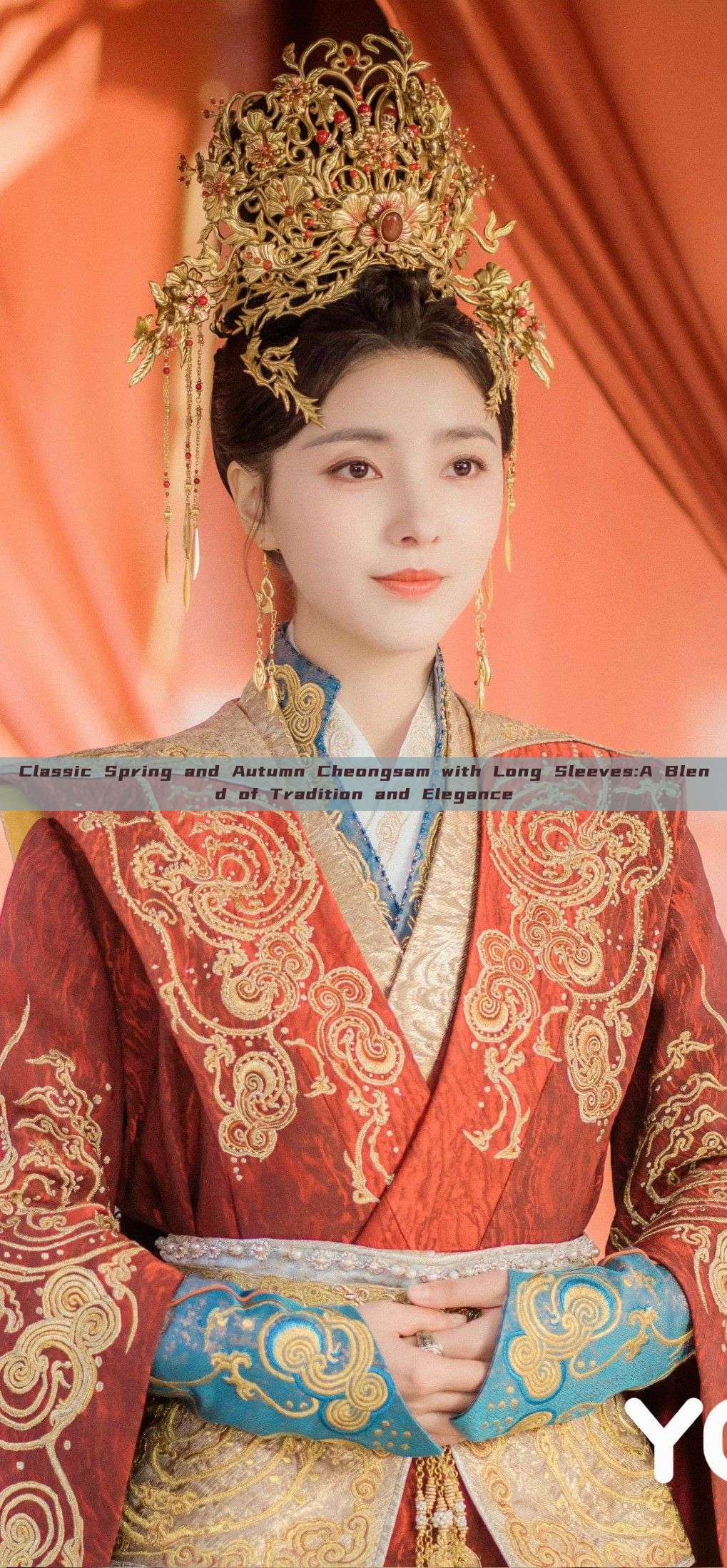 Classic Spring and Autumn Cheongsam with Long Sleeves:A Blend of Tradition and Elegance Classic Spring and Autumn Cheongsam with Long Sleeves:A Blend of Tradition and Elegance