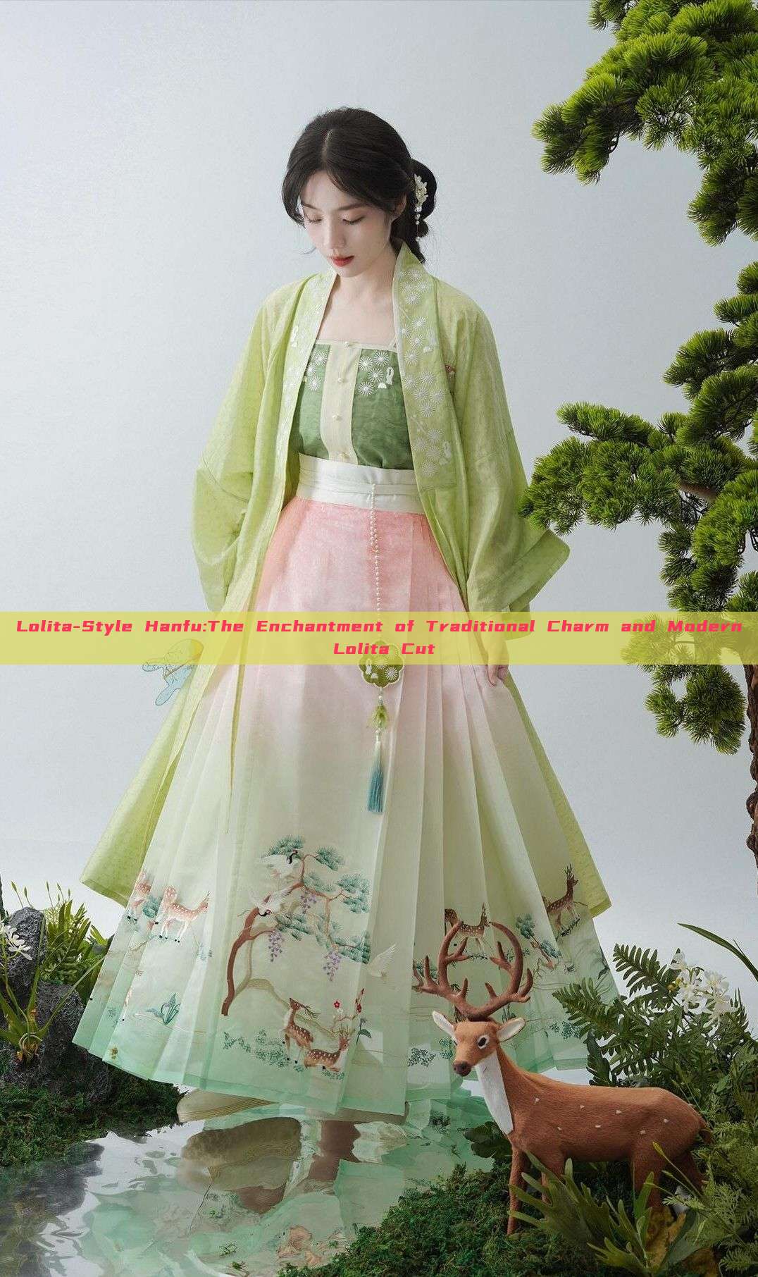 Lolita-Style Hanfu:The Enchantment of Traditional Charm and Modern Lolita Cut Lolita-Style Hanfu:The Enchantment of Traditional Charm and Modern Lolita Cut