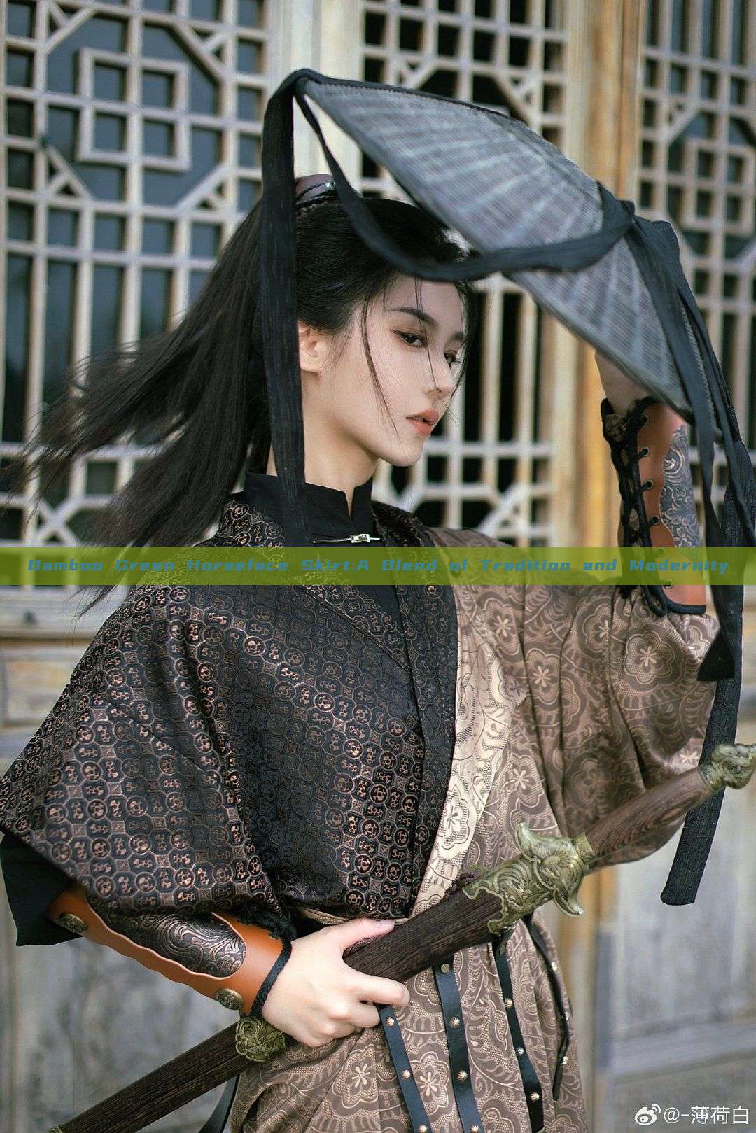 Bamboo Green Horseface Skirt:A Blend of Tradition and Modernity Bamboo Green Horseface Skirt:A Blend of Tradition and Modernity