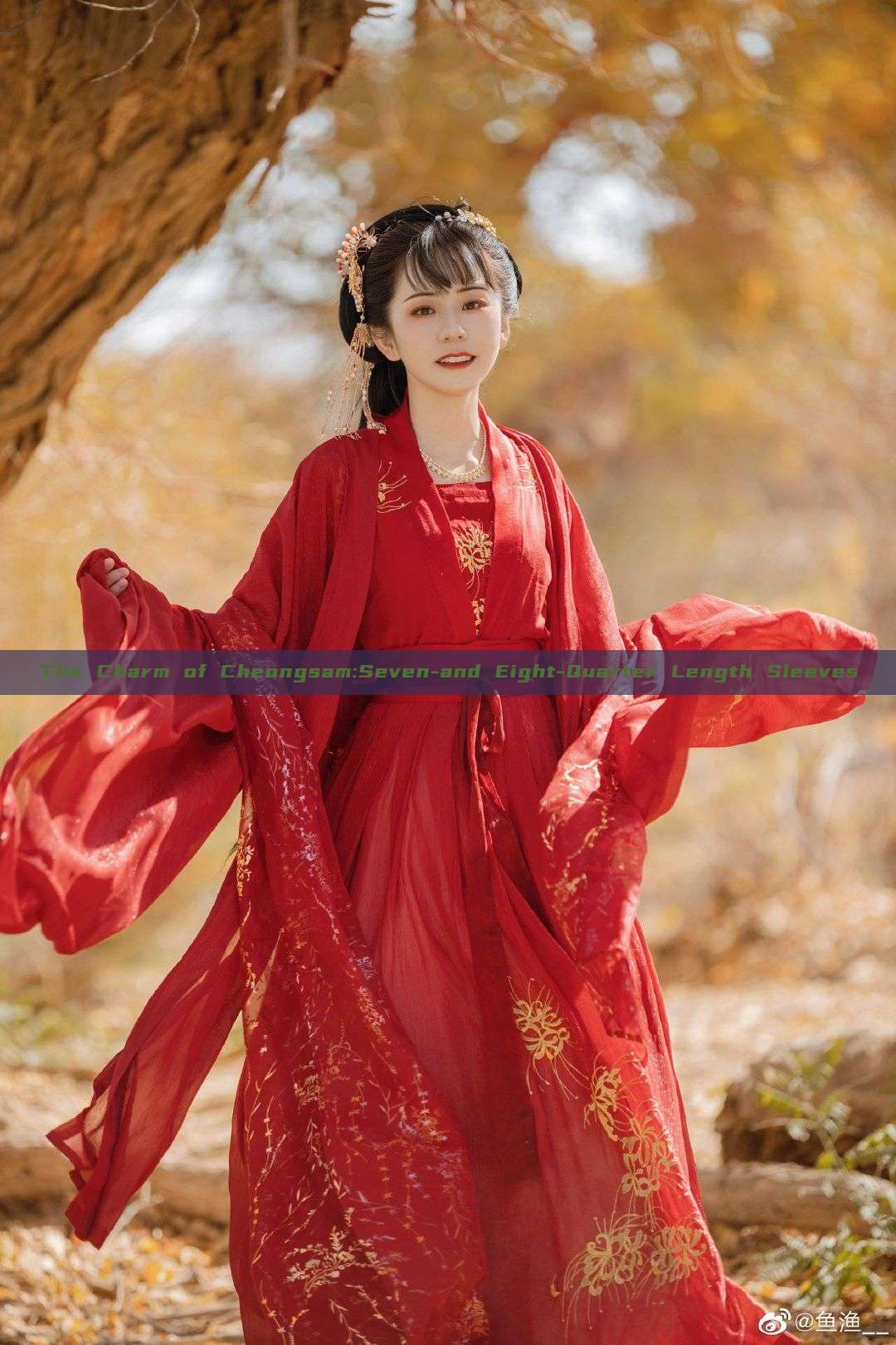 The Charm of Cheongsam:Seven-and Eight-Quarter Length Sleeves The Charm of Cheongsam:Seven-and Eight-Quarter Length Sleeves