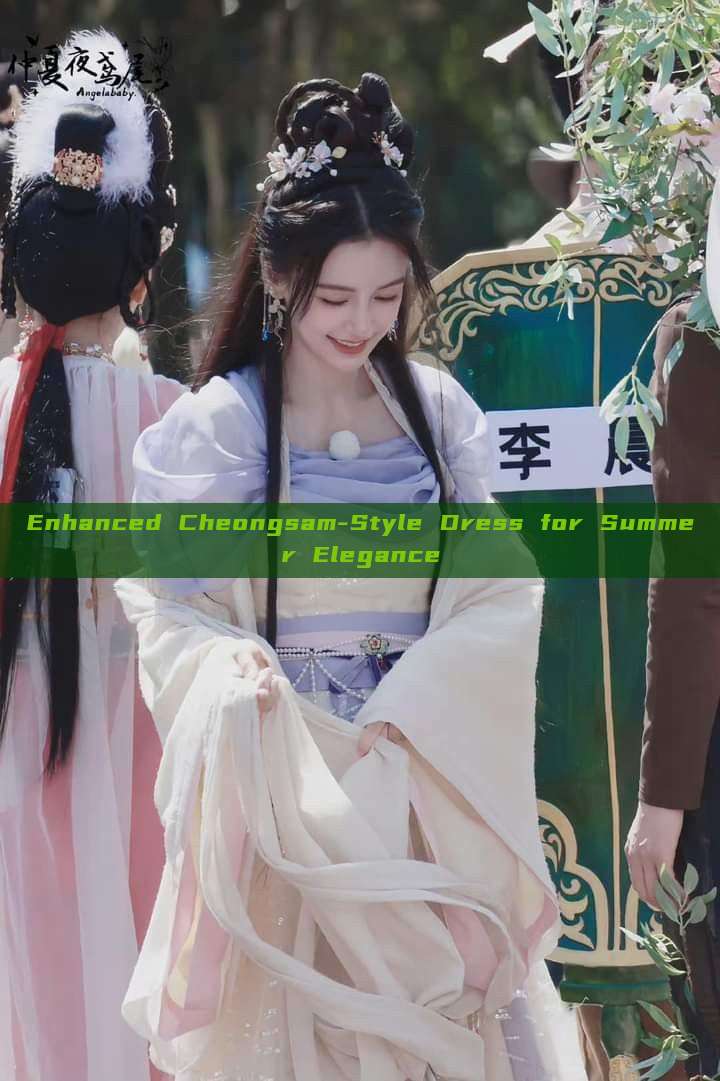 Enhanced Cheongsam-Style Dress for Summer Elegance Enhanced Cheongsam-Style Dress for Summer Elegance