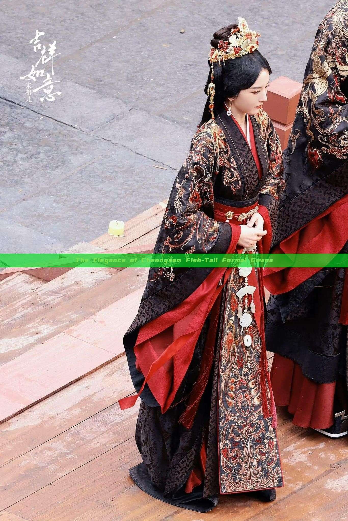 The Elegance of Cheongsam Fish-Tail Formal Gowns The Elegance of Cheongsam Fish-Tail Formal Gowns