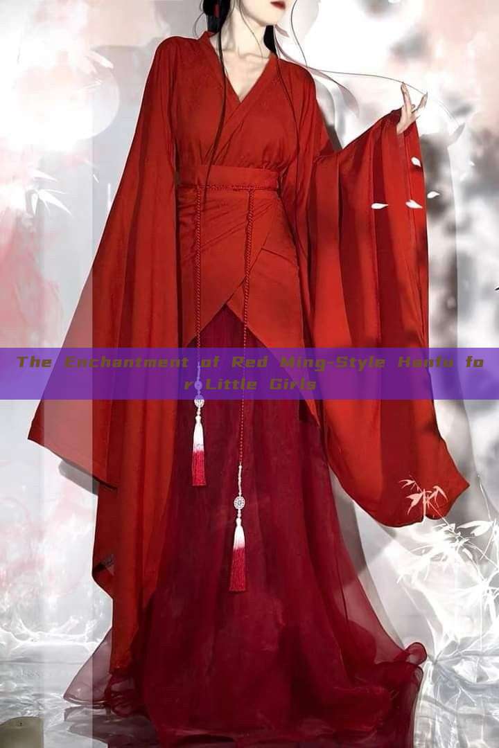 The Enchantment of Red Ming-Style Hanfu for Little Girls The Enchantment of Red Ming-Style Hanfu for Little Girls