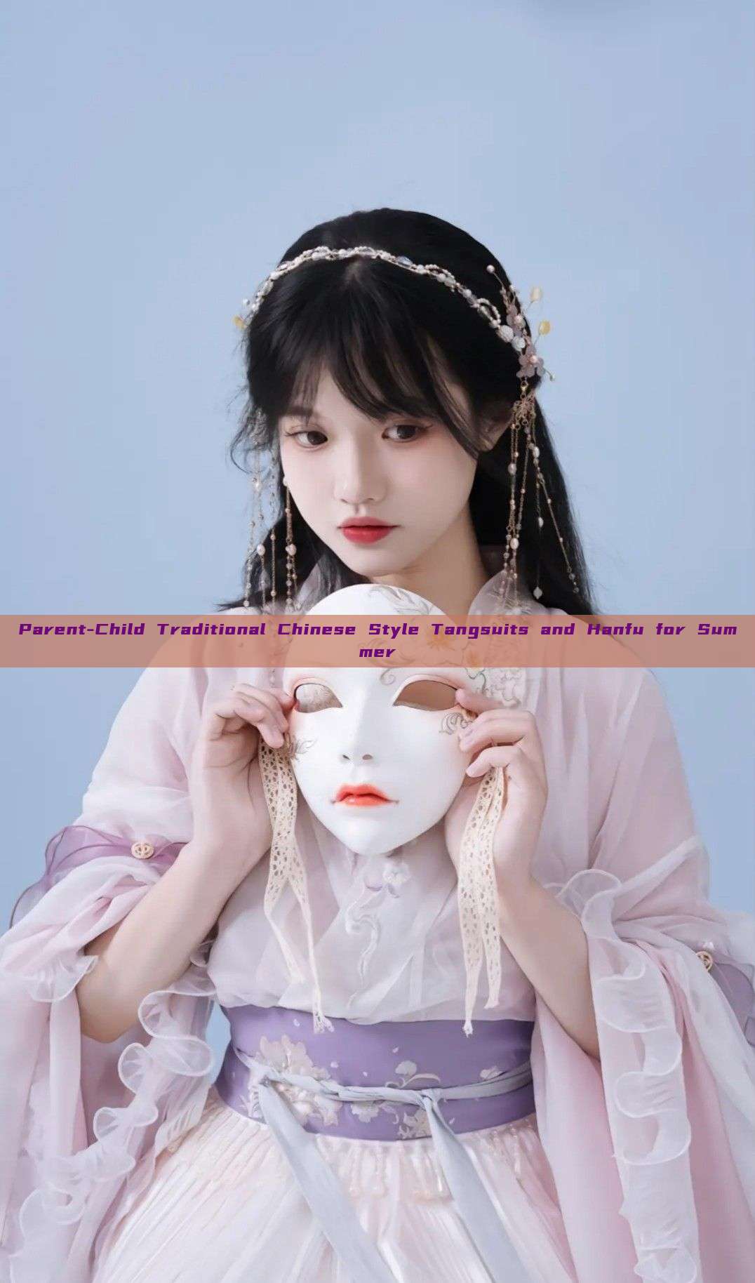 Parent-Child Traditional Chinese Style Tangsuits and Hanfu for Summer Parent-Child Traditional Chinese Style Tangsuits and Hanfu for Summer