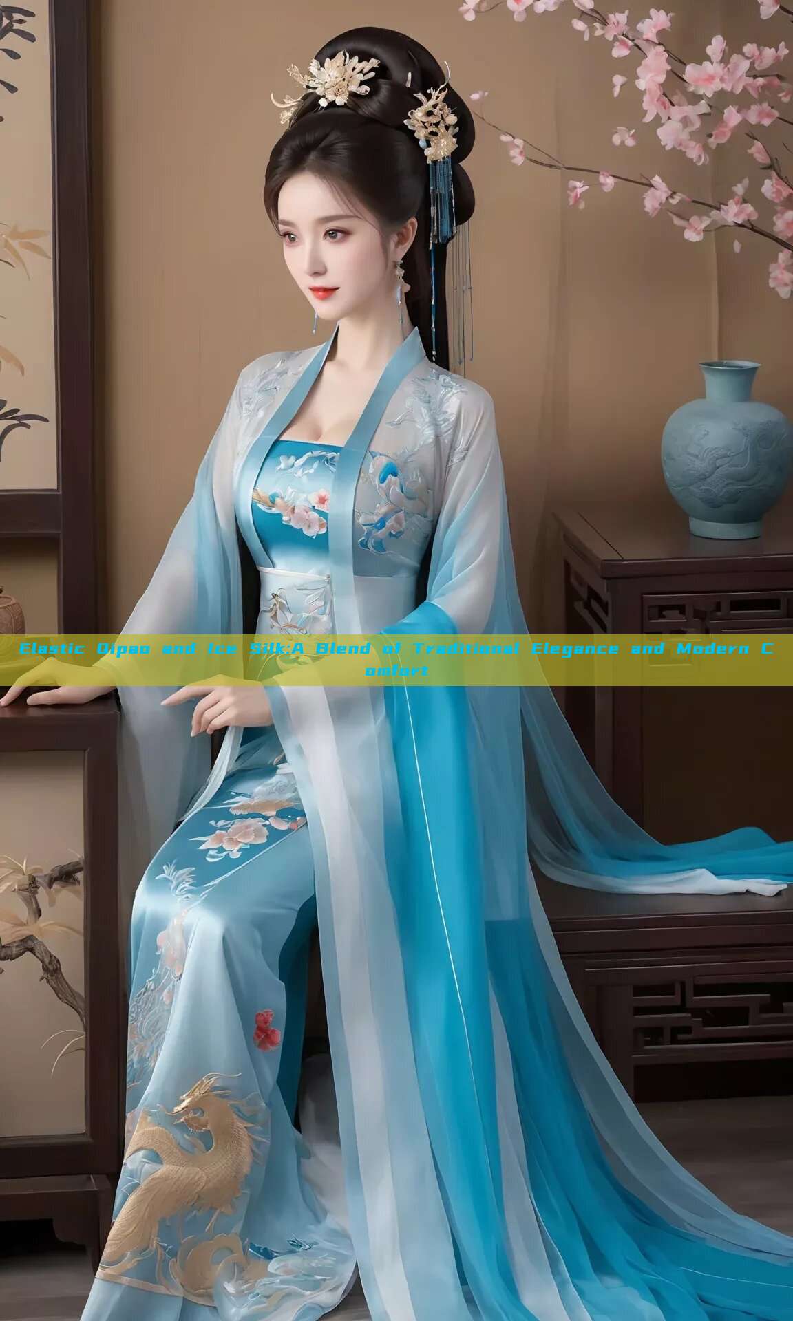 Elastic Qipao and Ice Silk:A Blend of Traditional Elegance and Modern Comfort