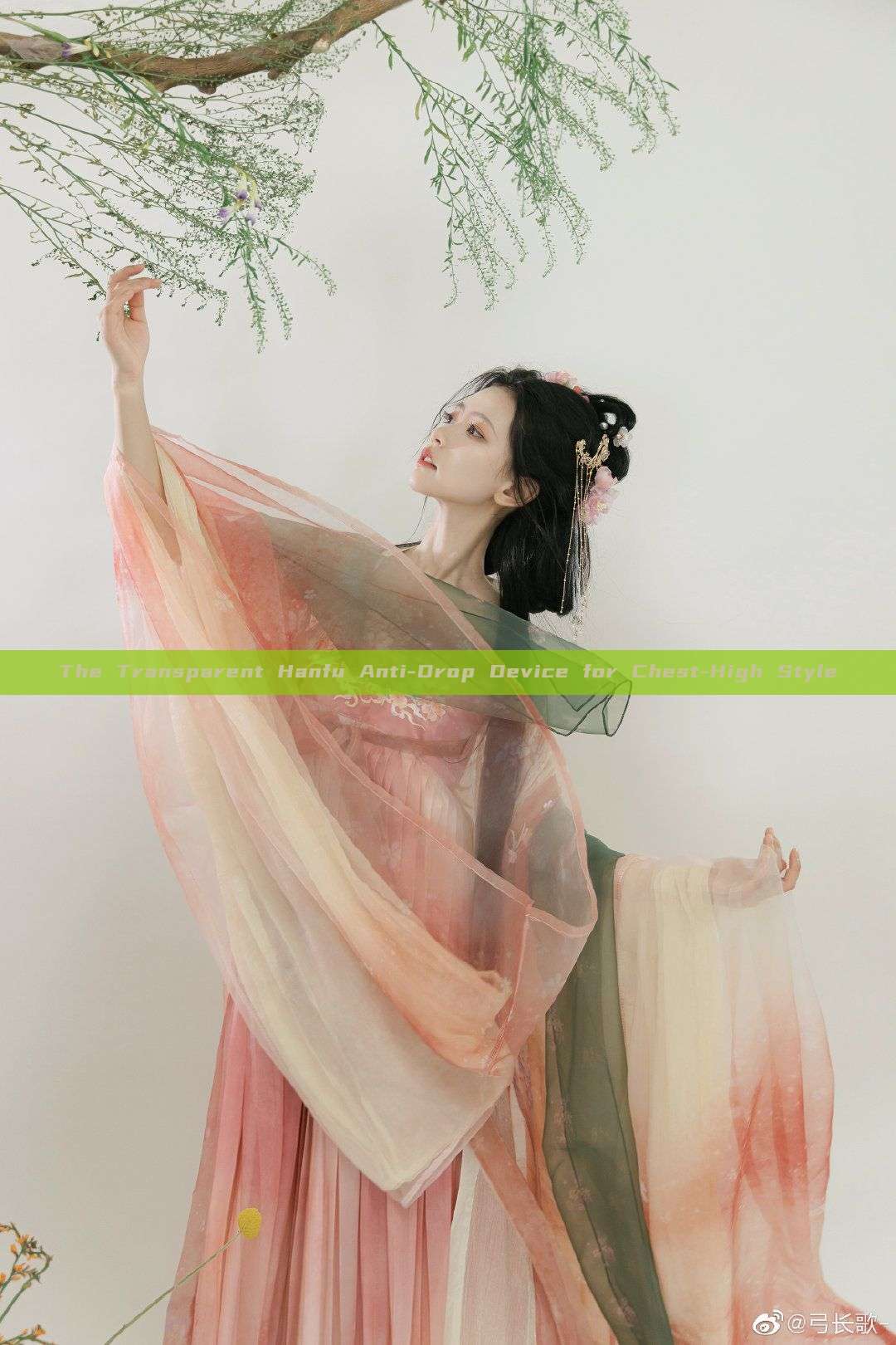 The Transparent Hanfu Anti-Drop Device for Chest-High Style The Transparent Hanfu Anti-Drop Device for Chest-High Style
